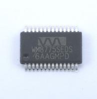 1002-001483 IC-A/D CONVERTER,WM8775SEDS/R,24BIT,SSOP