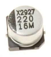 220UF-16V 2402-001326 C-AL,SMD,220UF,20%,16V,LZ,8.3X8.3X6.2MM