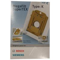 BBZ41FK TYPE K 00468265 TYPE K MEGAFILT® SUPERTEX PÖLYPUSSI (4 KPL + 1 MIKROSUODATIN)
