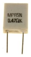 0,47R-5W 2009-000022 R-METAL PLATE 0.47OHM,10%,5W