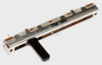 2102-000164 VR-SLIDE,500KOHM,20%,1/5W,TOP,BK