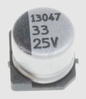 33UF-25V 2402-000147 C-AL,SMD 33UF,20%,25V,-