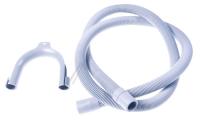 COM AFLØBSSLANGE 1,5M D=19/21MM LIGE