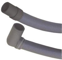 AVLOPPSLANG 1,5M D=19/21MM VINKLAD