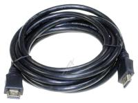 HDMI-HANE/HANE, 3,0M, HSWE SVART (LOW COST)