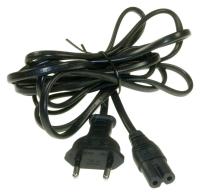 NÄTKABEL, C7/EURO, SVART, 2,5M