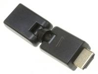 HDMI ADAPTER, HDMI-HUNN / HDMI-HANN, KIPBAR 180GRAD