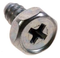 6009-001476 SCREW-HEX,HEX,+,-,M5,L10,ZPC3(BLK),SWRCH