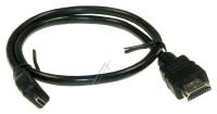 HDMI-HANE TYPE A - HDMI-HANE TYPE D 0,5M HQ