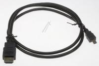 HDMI-A-HANE / HDMI-D-HANE, 1,0M, SVART SWE