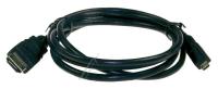 HDMI-A-KONTAKT / HDMI-D-KONTAKT, 1,5M, SVART, HSWE