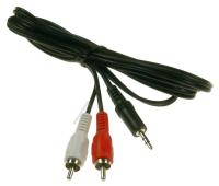 3,5MM HANE-STEREO / 2X RCA HANE 3,0M.