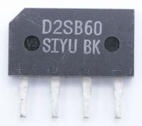 0402-001407 DIODE-BRIDGE G2SB60,600V,1.5A,SIP-4,BK