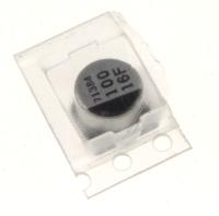 LG 100UF-16V 0CE107WF6DC C, 100UF MVK 16V 20% R/TP(SMD)S FIXED ELECTROLYT