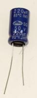 0CE227DK618 CAPACITOR,FIXED ELECTROLYTIC220UF STD 50V 20% FL