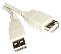 USB-FÖRLÄNGNINGSKABEL TYP-A-HANE/TYP-A-HONA 5,0M