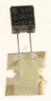 0,047F-5,5V 624-074A KONDENSATOR, DRAWING SUPER CAP 0.047F/5.5V T/P S/S