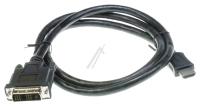 HDMI-HANE 19POL. / DVI-D HANE 18+1POL. 1,0M HQ
