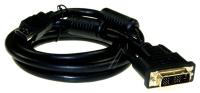 HDMI-A-HANE / DVI-D HANE (18+1) SVART, 1,8M
