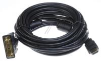 HDMI-PISTOKE 19NAP.-DVI-D PISTOKE 18+1NAP. 5 M HQ