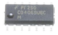 0801-002899 IC-CMOS LOGIC,CD4069UBC,INVERTER,SOIC,14