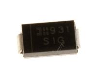0402-001614 TASASUUNTAUSSILTA S1G,400V,1.0A,DO-214AC,T