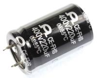 252222R C00928444 KONDENSATOR, ELKO 220UF M 400V