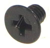 6001-001114 SCREW-MACHINE,FH,+,M4,L6,ZPC(BLK),SWRCH1