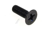 6001-001961 SCREW-MACHINE,FH,+,-,M4,L12,ZPC(BLK),SWR