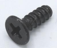 6002-001173 SCREW-TAPPING,FH,+,2S,M4,L12,ZPC(BLK),MS