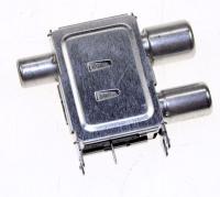 4709-001449 RF POWER SPLITTER,2,47-862MHZ,6DB,-