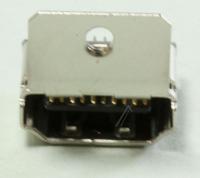 3701-001320 CONNECTOR-HDMI,19P,2R,FEMALE,DIP,AU