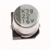 22UF-16V 0CE226WF6DC C, FIXED ELEC 22UF MVK 16V 20% R/T