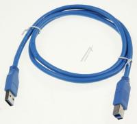 USB3.0 USB 3.0-KABEL - KONTAKT TYP A/ TYP B, BAKÅTKOMPATIBEL, 1,0M