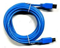 USB 3.0-KABEL - KONTAKT TYP A/ TYP B, BAKÅTKOMPATIBEL, 5,0M