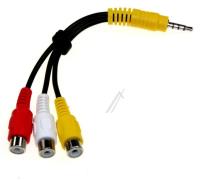 EAD61273106 AV-KABEL, 3,5MM HANE/ 3X RCA HONA