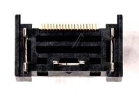 3701-001856 HDMI-HUNSTIK,19P,2ROW, SMD-S,AU