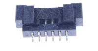 3711-007838 HEADER-BOARD TO CABLE,BOX,6P,1R,1.25MM,S