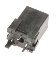 3722-003667 JACK-HOVEDTELEFONSTIK,1P/7C,AU/NI,BLK,LIGE