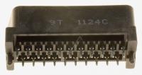 3722-003408 JACK-SCART,21P,SN,BLK