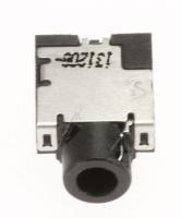 3722-003672 JACK-PHONE,7P,AU,BLK,ANGLE,3.5MM,10.44X1