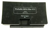 DJ97-01712B HEPAFILTER, SC9630, SVART TVÄTTBART