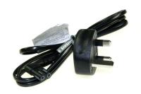 3903-000847 CBF-POWER CORD,DT,UK,LP-61L,250V,3A,BLK,