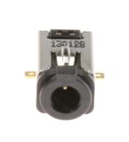 3722-003623 JACK-DC POWER,3P,2.6PI,AU,BLK