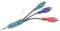 EAD61273133 3.5 MM HANE /3X RCA HONA, KABEL