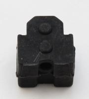 DG61-00987A Halter Glasgummi,SI, Silikon schwarz, H