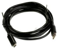 USB KABEL, USB 3.1 C-HANN / USB 2.0 A-HANN, 3MTR