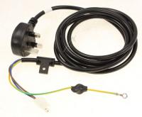 3903-001025 CBF-POWER CORD,AT,UK,GB3F,3C,250V,13A,BL