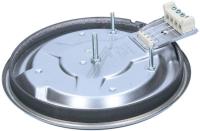 19.18453.002 KOKPLATTA EGO 1500W/230V Ø:180MM / 4MM KANT