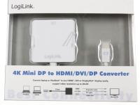 CV0045A MINI DISPLAYPORT TILL HDMI+DVI+DISPLAYPORT CONVERTER